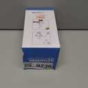 HAIZEEN 13ounce/ 380 ml Clear Glass Olive Oil Dispenser Bottle - Oil & Vinegar Cruet with Pourers and NO Funnel Needed - Olive Oil Carafe Decanter for Kitchen and BBQ (12.8 Ounces)