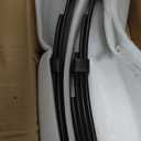 Trailer Leaf Spring 4 Leaf Double Eye 1750 lbs Cap for 3500 lbs Axle Suspension 25-1/4" Length fits for SW4B - Set 2
