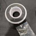 2 x Super-PRO 25522-000-000 1.5 in. Vinyl Fiberglass FIP Inlet and LOCKNUT Fitting