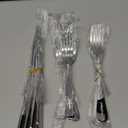 Mueller Flatware Set, 20-Piece Stainless Steel Silverware Set - Cutlery Set Service for 4 - Spoon, Knife, Fork, Salad Fork, Teaspoon - Dishwasher Safe