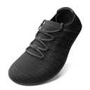 Barefoot Shoes Men Wide Toe Box Zero Drop Minimalist Mesh Trail Running Cross fit Sneakers Zapatos Casuales para Hombre Black Size 8