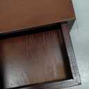 3 Tier Wooden Perfume Display Stand with Drawer and Hidden Compartment for Organizing and Storing, Cologne Holder Shelf for Dresser