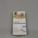 24 Pcs Chair Leg Floor Protectors for Hardwood Floors Silicone Covers Felt Pads Furniture Leg Caps Anti-Scratch Reduce Noise Fit (1-5/16" to 2")