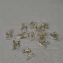 HOMOTEK 13 Pack Hinge Pin Door Stopper, Hinge Stops for Top of Door, Adjustable Deluxe Heavy Duty Gold Door Stop 2-1/2x1-3/4 inch, with White Rubber Bumper Tips, Bright Brass