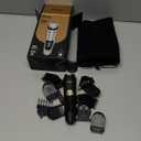 Ufree 3-in-1 Beard Trimmer for Men, Valentine Gifts for Men, IPX6 Waterproof Men's Electric Razor Shaver for Mustache, Professional Hair Trimmer Clippers, Type-C Body Grooming Kit