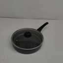 GoodCook Everyday Deep Saut Pan with Lid, 11 Inch, Black