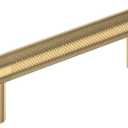 Amerock Bronx 5-1/16 inch (128mm) Center-to-Center Champagne Bronze Cabinet Pull, BP36558CZ