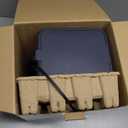 West Bend Timeless 12-Cup Programmable Coffee Maker with Brew Strength Selector for Hot and Iced Coffee, Includes 1-4 Cup Brew Option and Permanent Filter (Blue/Gold)