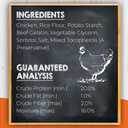 Canine Naturals Chicken Recipe Chew - Rawhide Free Dog Treats - Made From USA Raised Chicken - All-Natural and Easily Digestible - 10 Count of 5 Inch Stick