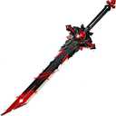 damdos Halloween Prop Cosplay Sword for Skyward Wolf's Blade Gravestone PU Foam Weapons Birthday Gifts