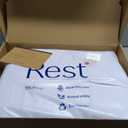 REST Evercool Cooling Comforter, Full/Queen, Blanket for Hot Sleepers, All Season Bedding to Keep Cool for Night Sweats, Breathable Lightweight Blanket, 90"x90" Inches, Lavender Breeze