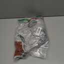 Dog Jackets for Medium Dogs,Medium Dog Coat,Warm Pet Winter Coat Zip Up Back,Waterproof Dogs Jacket with D-Ring,Pet Cold Weather Coats with Fleece Lined, Snowsuit Pug Boston Terrier,Brown,M