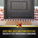 Xcluder 36" Low-Profile Door Sweep, Dark Bronze 2-Pack – Seals Out Rodents & Pests, Enhanced Weather Sealing, Easy to Install; Door Seal Rodent Guard; Rodent Proof Door Sweep