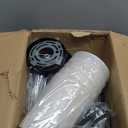 5-Light Modern Chandeliers, Pendant Lights Fixture with Linen Beige Fabric Shade for Living Room Dining Room Bedroom Hallway Entryway, Height Adjustable,E12