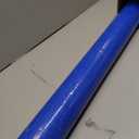 Crash/Collision Wrap, 36 inch x 100 feet, Blue Collision Wrap for Damaged Vehicles & Car Windows, Self Adhesive Broken Window Cover for Cars, Clean Removal Automotive Wreck Film, Made in America