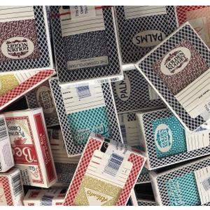 JUSTMIKEO 4 Random Las Vegas Casino Used Playing Cards Deck