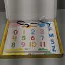 JoyCat Magnetic Letter and Number Tracing Board Set, Double Sided Alphabet & Numbers Board for Toddlers, ABC Uppercase & Lowercase Practice, Math Learning, Preschool Educational Gift Toys for Kids