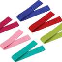 PATIKIL Towel Bands, 6 Pack Stretchable Towel Clips Cruise Essentials Windproof Beach Towel Straps for Beach Cruise Pool Chairs, Blue, Green, Jade Green, Light Green, Pink, Rose Red