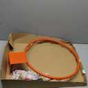 Basketball Rim Goal 18" Wall Door Mounted Hanging Basketball Rim Goal Hoop Net Indoor Outdoor with All Weather Net Wall Mounted