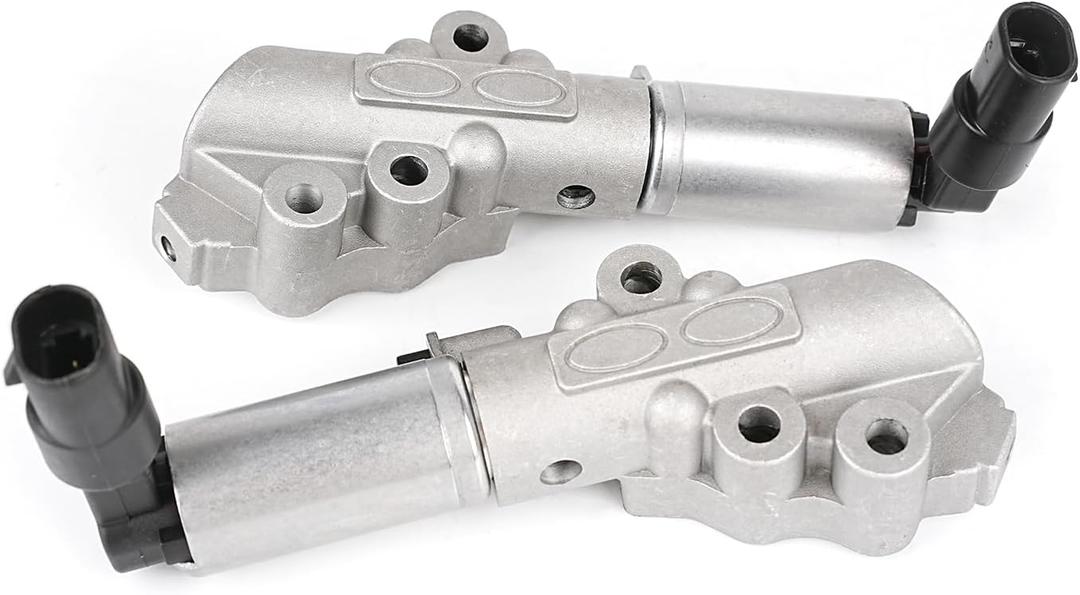 VVT Solenoid for Hyundai Azera Palisade Genesis Coupe Santa Fe XL for Kia Cadenza K900 Sedona Sorento Stinger Telluride for Genesis G70 G80 G90 2012-2023 3.3L 3.5L 3.8L V6 Replace 918032+918031