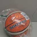 Silent Basketball Size 7 with Fabric Cover, 600g Airless Basketball for Quiet Dribbling and Indoor Training, Pro PU Foam Ball for Adults and Children, Ideal Gift for Birthdays or Christmas