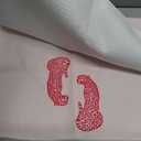 Qeheb Preppy Pink Leopard Kitchen Towels, Hot Pink Cheetah Kitchen Towel Decorative Set of 2, Preppy Bathroom Decor,Checkered Towels for Bathroom,Trendy Leopard Hand Dish Tea Towel for Kitchen 16X24