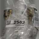 Yosoan Brass White Fabric Shade Wall Sconce Set of 2, Vintage Industrial Hardwired Gold Boho Wall Mounted with Long Cone Cloth Shade for Bedroom Living Room Aged Vanity Loft(Antique)