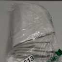 Home Brilliant Set of 2 Decoration Linen Burlap Decorative Euro Shams Couch Throw Pillows Cushion Covers, 26x26 inch(66cm), Light Grey