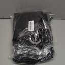 Black Solid Blackout Curtains/Drapes for Bedroom Window (2 Panels, 42 inches Wide by 63 inches Long, Black)