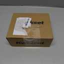 Kwikset Casey Interior Privacy Door Handle with Lock, Door Lever For Bathroom and Bedroom, Satin Nickel Reversible Keyless Turn Lock, with Microban Protection (1 Pack)