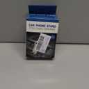 Car Phone Holder Mount, 360 Rotation Adjustable Vehicle Phone Stand with Metal Hook Clip, Auto Cellphone Holder Mount for Air Dashboard Windshield Vent, Universal for SUV RV Truck (Black)