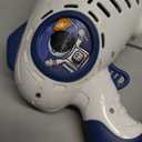 EagleStone Bubble Guns for Kids 4-8, 2 Pack Light-Up Automatic Bubble Gun Blasters with 4 Solution, Bubble Machine for Toddlers, Outdoor Summer Toy, Easter Gifts, Birthday Wedding Party Favors (Red,deep Blue)