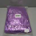 B-COOL Rectangle Sequin Tablecloth Lilac Sparkle Tablecloth Glitz Tablecloth Sequin Table Cloth for Romantic Birthday Party Event Lavender 90x132 inches