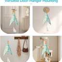 Interactive Cat Toys for Indoor Cats,Rechargeable Automatic Concealed Cat Feather Teaser,Motion Activated Enrichment Toys for Indoor Bored Adult Cats(Color) (White)