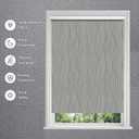 Corded Blackout Roller Blinds for Windows, Waterproof Thermal Insulated Shades with UV Protection, Easy to Install for Living Room, Office, Bathroom (29" W x 72" L, Grey)