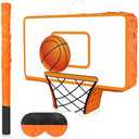 Hooqict Basketball Pinata with Blindfold and Bat Stick Basketball Birthday Party Decorations for Kids Boys Basketball Themed Party Supplies Sports Carnival Games