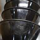 Jenaai 24 Pcs Cheer Team Gifts Bulk Collapsible Stadium Horn Hand Clappers Metal Cowbells Team Cheering Spirit Accessories Noisemakers 24" Vuvuzela Blow Horn for Sporting Events Football Party(Black)