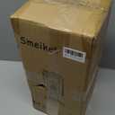 Dusk to Dawn Outdoor Post Light Hardwired, Black Lamp Post Lights with Pier Mount Base, Waterproof Exterior Lamp Post Lantern with Clear Class, Pole Light for Garden Yard Patio Pathway (7.1 inch-clear glass)