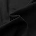 YWIES Mens Button Down Plain Baseball Jersey, Blank Softball Team Uniform, Hip Hop Hipster Short Sleeve Active Shirts (Black, M)