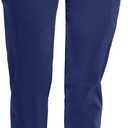 Healing Hands Women's Jogger Scrub Pant 7 Pockets Elastic Drawstring, with Moisture Wicking & 2-Way Stretch Technology - 9244 (XX-Large Plus, Navy)