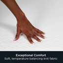 AllerEase Platinum Zip-Off Top Waterproof Mattress Protector Queen 360 Degree Zipper Particle Barrier Temperature Balancing Luxurious Plush Top Separately Machine Washable Mattress Cover (White)