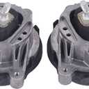 TOPAZ Left & Right Engine Motor Mount kit Compatible with BMW Series 1 3 F30 F31 F35 F80 328i 428i Replace# 22116787657 22116787658