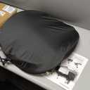 Wakeman Pop Up Changing Tent, 3.3 x 3.3 x 6.2ft, Camping Shower Tent for Portable Toilet Stall or Dressing Room with Carry Bag for Camping, Beach, or Tailgate, Polyester (Black)