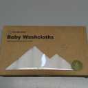 6-Pack Baby Washcloths – Soft Absorbent Viscose from Bamboo Washcloths for Face, Body, Baby Towels for Newborn, Kids, Toddlers, Infant, Gentle on Sensitive Skin, 10x10 Reusable Face Towels (White)
