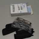 NORPERWIS Reading Glasses 5 Pairs Quality Readers Spring Hinge Glasses for Reading for Men and Women (2 Black 2 Tortoise 1sun, 2.25)