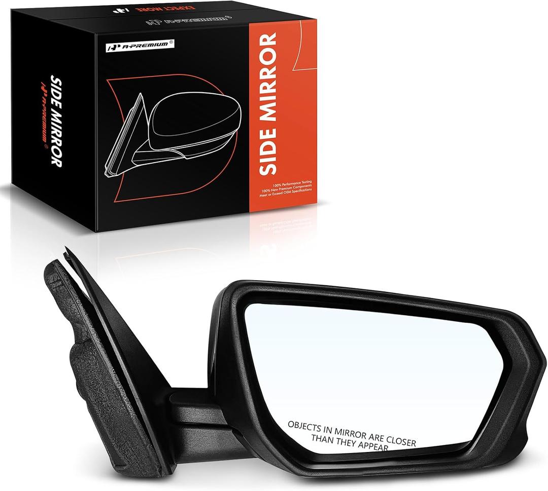 A-Premium Passenger Side Power Door Mirror Compatible with Chevrolet & GMC