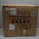 RV Cover, Upgraded 7 Layers top travel trailer cover Fits 24-27 ft RV, Waterproof camper Cover for Toy Hauler with Tongue Jack Cover, Gutter Covers