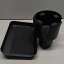 Car Cup Holder Tray, Cup Holder Expander Adapter for Car, 9.5 Car Food Tray Table for Eating, Car Essentials Fits Yeti, Hydro Flask 16-46 oz