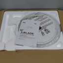 TCL 52" Low Profile Ceiling Fan with Light, Slim, White, Flush Mount, DC Reversible Motor, 6 Speeds, Remote Control, Noiseless, Dimmable, LED Light, 3CCT, Modern Ceiling Fan for Bedroom Living Room