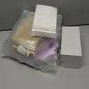 WDF 175Pcs Purple Plates Disposable - Lavender Plastic Plates 25guest Plastic Dinnerware Ideal for Birthday Party/Wedding/Spring/Picnic (Purple and Gold)